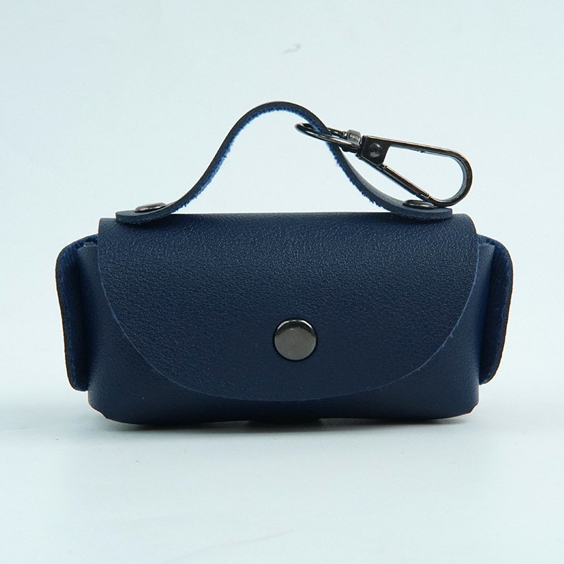 Leather Pet Poop Bag Holder