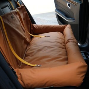 Double Seat Dog Car Bed