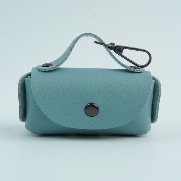 Leather Pet Poop Bag Holder