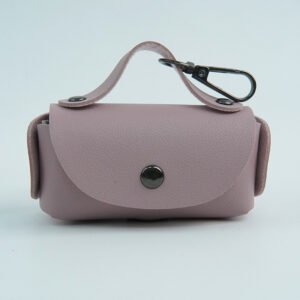 Leather Pet Poop Bag Holder