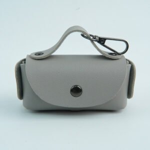 Leather Pet Poop Bag Holder