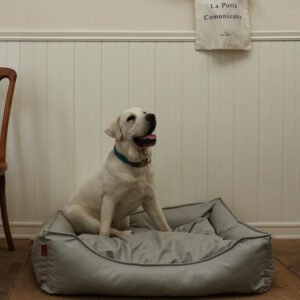 Waterproof Faux Leather Dog Bed