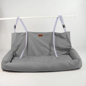 Double Seat Dog Car Bed