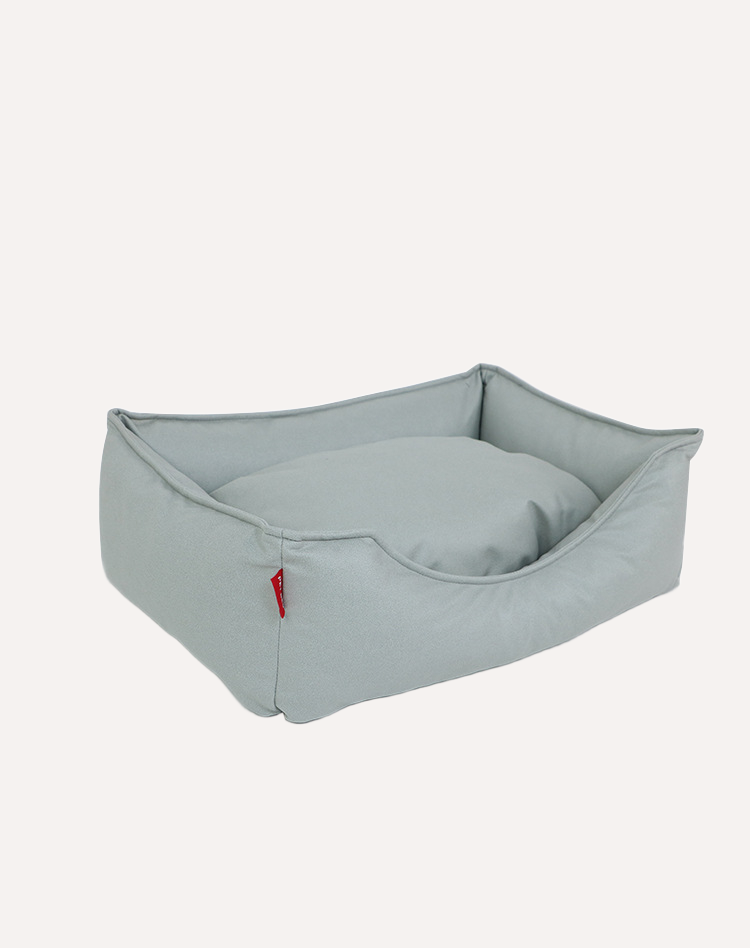 Waterproof Faux Leather Dog Bed